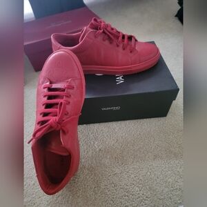 Valentino men's Jimmy red size 10 sneakers